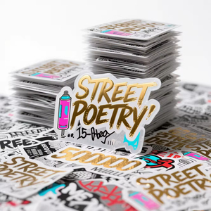 สติกเกอร์โลโก้แบบกำหนดเอง ฉลากบรรจุภัณฑ์แบรนด์ส่วนตัว ฟิล์มสติกเกอร์ติดกระจกพร้อมดีไซน์ตามสั่ง สติกเกอร์แบบกำหนดเอง - Product Image 6