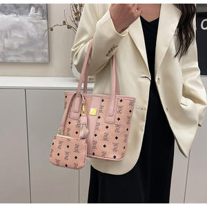 Nouveau Sac à Main Deux Pièces Tendance 2025 pour Femme – Style Vintage Polyvalent en Cuir PU avec Décoration Lettres - Product Image 4