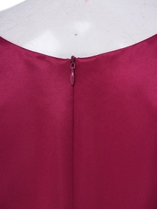Vestido de Época Regency para Mujer con Cintura Imperio, Corsé de Satén, Encaje Floral Superpuesto, Manga Abullonada y Dobladillo Festoneado - Product Image 4