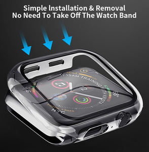 เคสกันรอย OEM สำหรับ Apple Watch Series 11 12 ขนาด 40/42/44/46 มม. แบบเต็มตัว 2 in 1 พร้อมฟิล์มกันรอยหน้าจอสำหรับสมาร์ทวอทช์ - Product Image 3