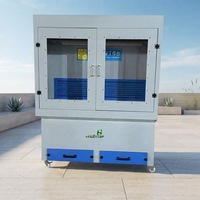 Plateforme de ponçage industrielle en acier fermée avec moteur, construction en tôle épaisse, conception anti-vibration pour une utilisation à long terme