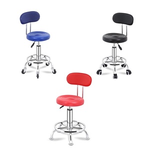 Tabouret de laboratoire professionnel avec dossier, chaises de bureau, chaises dentaires pour dentiste/barbier/laboratoire - Product Image 6