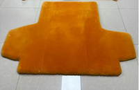 Tapis de sol de voiture sur mesure en laine australienne 35 mm, ensemble complet 4 pièces, imperméable/anti-poussière, pour Rolls-Royce Cullinan, ajustement luxueux, protection de coffre