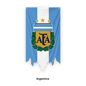 Banderas de Estados Unidos, Canadá y México, Personalizadas para Bares de Aficionados, Decoración para Eventos Deportivos, Banderas Intercambiables de Equipos, Poliéster AFA - Product Image 5