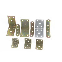 Supports métalliques réglables à 90 degrés pour fixer les meubles au mur, pour bibliothèque, armoire, bureau mural et table flottante