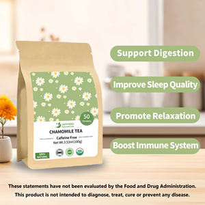 الأكثر مبيعًا أزهار البابونج العضوية المجففة الشاي العشبي ميلو ، ألياف مخلوطة فضفاضة - Product Image 4