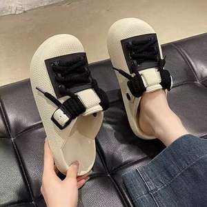 Pantuflas Cómodas para Hombre, Zapatillas de Casa para Interiores/Exteriores, el Mejor Soporte para el Arco, Suaves, Antideslizantes, Punta Cerrada, Acolchadas - Product Image 1