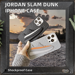 Personalizado para Jordan Basketball Sport Slam Dunk diseño silicona funda de teléfono para <span class=keywords><strong>iPhone</strong></span> 14 15 16 Pro Max 17 Air PM suave a prueba de golpes - Product Image 2