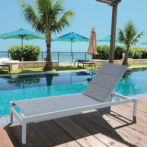 Lujo ajustable playa salón piscina tumbona moderna al aire libre sala de estar Muebles de Jardín-para hoteles parques patios Villas-<span class=keywords><strong>Marieta</strong></span> - Product Image 1