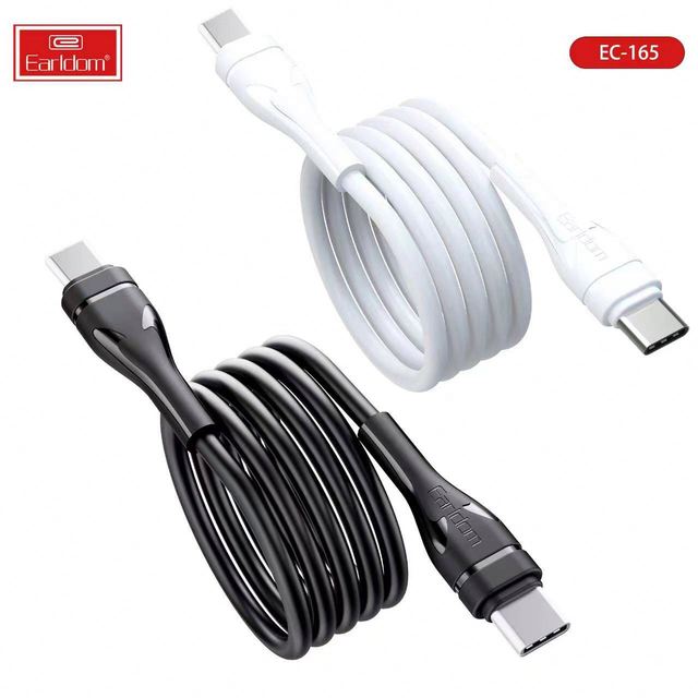 EarldomType C to USB C Cable Charger Cable 30W PD USB-C Charging QC 3.0 Quick Charge for Sumsung Mobile Phone samsung