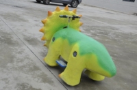 Trottinette Dinosaure Électrique Animatronique Personnalisée pour Enfants, Modèle à Monnayeur, Trottinette Dinosaure pour Enfants