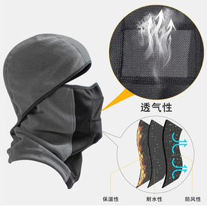 Pasamontañas Máscara de esquí Winter Fleece Thermal Face Mask Cover <span class=keywords><strong>para</strong></span> hombres Mujeres Calentador a prueba de viento Transpirable, Equipo <span class=keywords><strong>para</strong></span> clima frío - Product Image 5