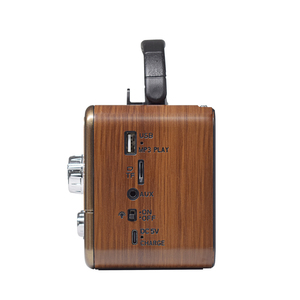 Nueva carga USB AM SW FM antena Radio con linterna compatible inalámbrico BT/TF/USB REPRODUCTOR DE <span class=keywords><strong>Mp3</strong></span> Radio de onda corta Audio portátil - Product Image 6