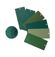 Revêtement en poudre électrostatique vert anti-corrosion à base de polyester HUDSON pour pièces métalliques et peinture de meubles