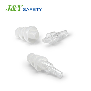 एनेसी ने पारदर्शी सिलिकॉन इयरप्लग फोल्डेबल शोर में कमी कस्टम लोगो सुनवाई सुरक्षा के लिए संरक्षण को मंजूरी दी - Product Image 3