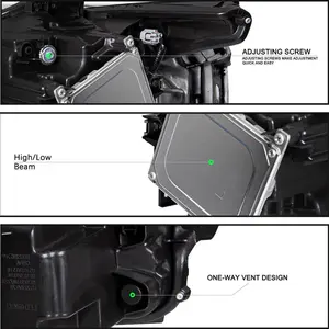 Kits de carrosserie W/LOW USA ADAPTIVE avec réflecteur de feux de circulation High Low Beam pour Mazda 3 2019 2020 2021 - Product Image 3