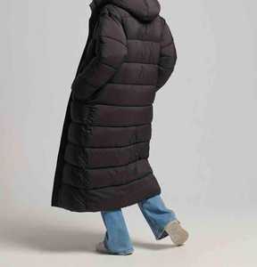 Veste matelassée en toile enduite à col ras du cou unisexe printemps 2025 chaud régulier anti-UV avant Logo Polyester/coton - Product Image 4