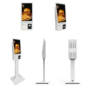 Kiosco de autoservicio interactivo de señalización digital de 21.5/23.8/27 pulgadas con pago con tarjeta para saltar la cola en tiendas de alimentos. - Product Image 5