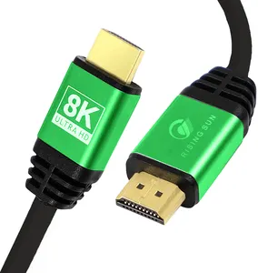 High Speed 1.8M HDMI Cable Male To Male Computer Cables Dollar General V2.1 8k 60hz Hdmi To Hdmi Cable