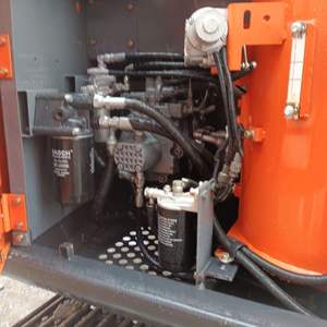 HITACHI EX120 ZX120รถแบคโฮขนาดกลาง12ตันปั๊มไฮดรอลิกเครื่องยนต์ตีนตะขาบ - Product Image 5