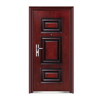 Usine Maison Intérieur Porte D'entrée Villa Sécurité Porte En Acier Morden Maison Portes D'entrée En Acier