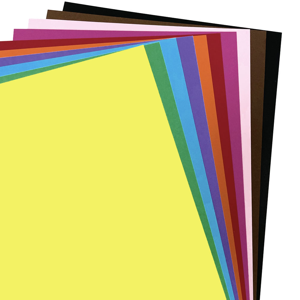 Лидер продаж, картонная бумага А4 цвета Бристоль, 220 г, 50 листов/блистерный пакет, 100% мякоть из дерева, цвета в ассортименте, кофейный, коричневый, белый, черный