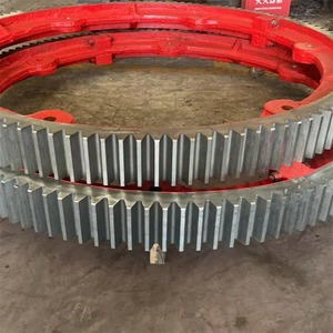 Custom-Made Cast Ring <b>Gears</b> for Industrial Transmission Various Specifications for Ball Mill Segmented Large <b>Gear</b> Rings - Product Image 2