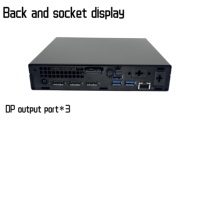Nuevo Mini PC DELLs 7000MFF de 12.ª Generación con Cuatro Núcleos, Intel Core I3/i5/i7, RAM DDR4, SSD de 500 GB, para Uso Empresarial y Juegos, Windows 10, Enchufe Estadounidense