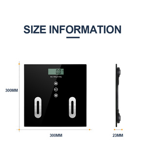 उच्च सटीकता थोक बड़ी क्षमता 180 किलोग्राम घरेलू पैमाने पर वजन पैमाने स्मार्ट बॉडी फैट स्केल - Product Image 5