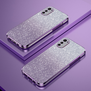 Moda Shine Gradient Glitter Galvanoplastia TPU Funda de teléfono para Motorola <span class=keywords><strong>Moto</strong></span> <span class=keywords><strong>Edge</strong></span> <span class=keywords><strong>Moto</strong></span> X G E <span class=keywords><strong>Z</strong></span> - Product Image 3