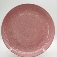 Service de table en grès nordique de luxe peint à la main, 18 pièces, compatible lave-vaisselle, assiettes de restauration personnalisées
