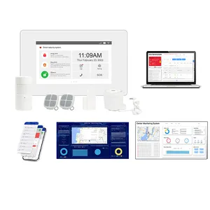 All-Weather Secure Protection System with One-Click Emergency Call Resists Intruders Alarm System