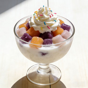 Boules de taro surgelées à cuisson rapide, mélange de 3 couleurs, perles de tapioca <span class=keywords><strong>en</strong></span> sachet pour les ingrédients du bubble tea - Product Image 3