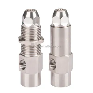 Siphon type oil burner nozzle,304 Stainless steel nozzle apply to oil spray nozzle