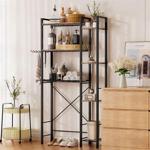 Tủ đựng đồ 3 tầng trên bồn cầu, kệ nhà tắm bền chắc phía trên bồn cầu có giá để đồ bên hông - Product Image 6