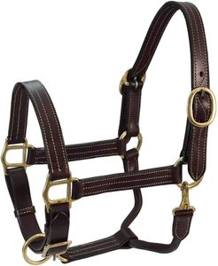 Harnais de tête en cuir véritable de qualité supérieure pour chevaux, pour la compétition équestre, noir, marron, logo personnalisé HE6988, harnais de tête en cuir - Product Image 4
