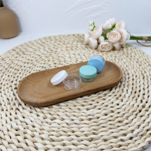 Pot crème vide d'emballage cosmétique écologique avec des couvercles - Product Image 5