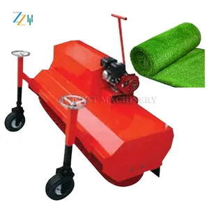Turf Sweeper For Brush Clean Synthetic Grass / Electric Artificial Grass Brush / Artificial Grass Brush Machine