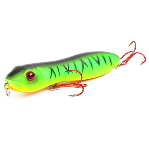 Señuelo flotante de superficie con cabeza de serpiente de 10.5cm y 16g para pesca con señuelos duros - Product Image 6
