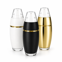 Flacon à double compartiment 30ml+3ml pour séparation poudre-liquide, contenant de mélange frais pour emballage de suppléments nutritionnels pour animaux de compagnie