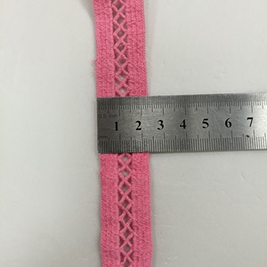 ลูกไม้แต่งขอบเสื้อผ้า ขายส่งจากโรงงาน ผ้าฝ้าย 100%  รับสั่งทำตามความกว้าง  ลูกไม้โครเชต์สำหรับเสื้อผ้า - Product Image 3