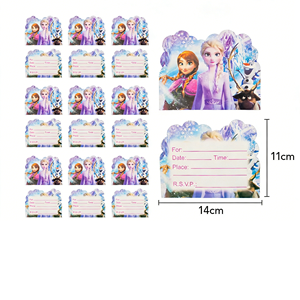 Decorazioni per Feste <span class=keywords><strong>di</strong></span> Compleanno a Tema <span class=keywords><strong>Frozen</strong></span>, Set <span class=keywords><strong>di</strong></span> Stoviglie Usa e Getta con Piatti <span class=keywords><strong>di</strong></span> Carta, Tovaglioli e Bicchieri a Tema Castelli <span class=keywords><strong>di</strong></span> Ghiaccio - Product Image 6