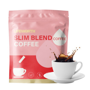 LIFEWORTH Etiqueta personalizada Herbal Acid Free Arabica Café adelgazante Bebida instantánea <span class=keywords><strong>para</strong></span> perder <span class=keywords><strong>peso</strong></span> - Product Image 1