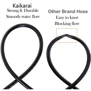 Tuyau de vidange pour lave-auto, tuyau de jet |   <span class=keywords><strong>Buse</strong></span> à ressort en <span class=keywords><strong>laiton</strong></span> 1F 3R, plastique durable, flexible, sans obstruction, flux fluide - Product Image 6