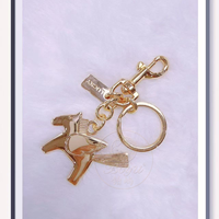 Nouveau Pendentif en Métal Petit Cheval Volant et Mignon Poney Ange, Breloque de Sac à Pompon, Durable et Écologique, Ornement de Voiture, Porte-clés
