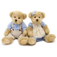 Boneka Beruang Teddy Mini Super Lembut Lucu Custom Berkualitas Tinggi dari Katun, Mainan Hewan Isi Dakron untuk Anak-anak, Hadiah Hari Valentine