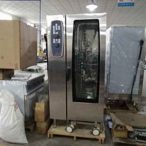 เตาอบไฟฟ้าอุตสาหกรรม Yunqingtech แบบพาความร้อน 220V สแตนเลส 304 ควบคุมแบบสัมผัส ผลิตภาพสูง สำหรับข้าวโพดและผลไม้ - Product Image 3