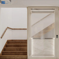 Ascenseurs résidentiels de haute qualité pour passagers, ascenseurs à cabine de luxe avec écran LCD, ascenseurs personnalisables pour la maison