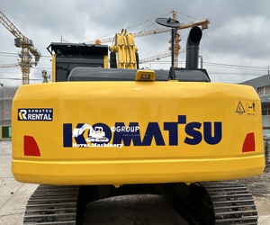 Excavadora de cadenas usada Komatsu PC220 22T con sistema hidráulico confiable y motor potente para movimiento de tierras en construcción pesada - Product Image 3