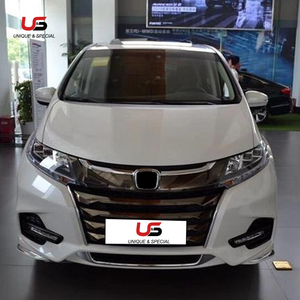 Piezas de Automóvil para Honda <span class=keywords><strong>Odyssey</strong></span> 2015-2018, Actualización a Kits de Carrocería de <span class=keywords><strong>Odyssey</strong></span> 2020, Parachoques Delantero, Parachoques Trasero, Rejilla con LED - Product Image 3